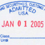 US Admission Stamp
