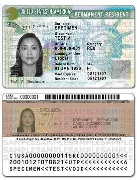 new green card from USCIS