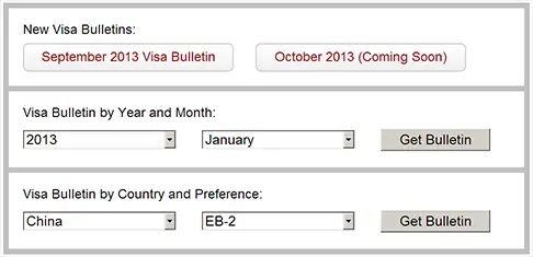 Visa Bulletin Toolbox